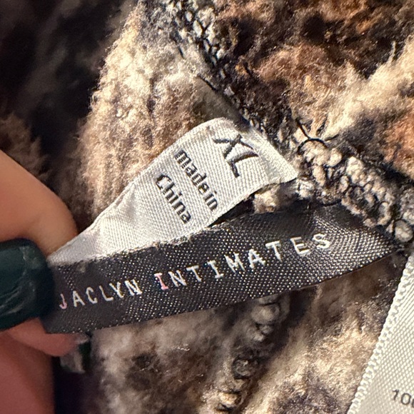 Leopard Print super soft and fluffy pajama pants. Never worn - Picture 3 of 6